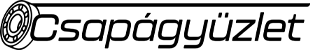 Csapagyüzlet logo